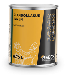 Beeck Standolieglasur indvendigt silkemat Stück