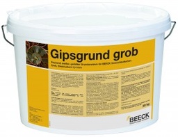 Beeck Gipsgrund grob, weiß ​Stück