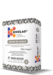 Saint-Astier® KHOLAO® Béton de Chaux - Lime Concrete piece