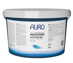 auro COLOURS FOR LIFE Professional Clay Paint No. 535 Grey Piece