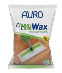 auro Clean & Care Wax - Moist Wood Floor Wipes No. 680 Piece